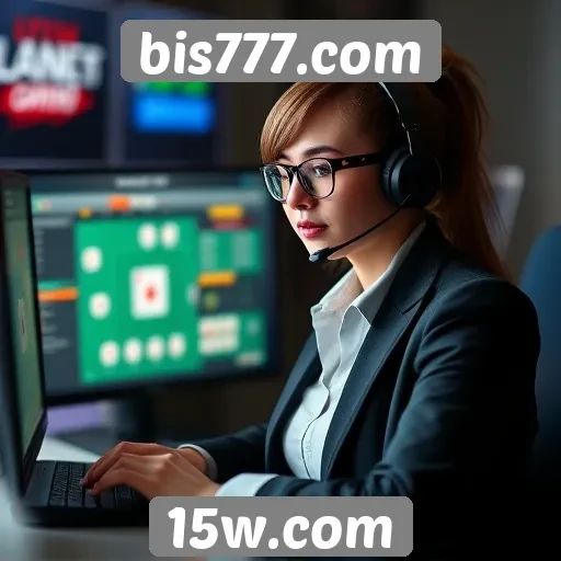 Suporte ao cliente no bis777.com