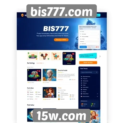 A evolução do design e interface do bis777.com