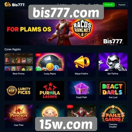 Funcionalidades da plataforma bis777.com para jogadores