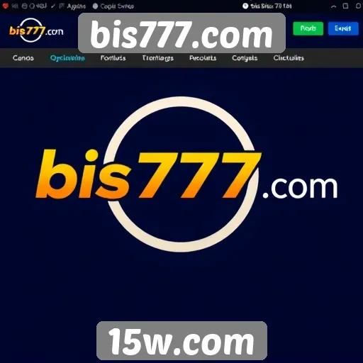 Recursos e funcionalidades do site bis777.com
