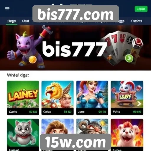 Análise da oferta de jogos no bis777.com